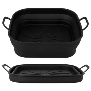2pcs Air Fryer Silicone Pot With Handle Foldable Air Fryer Liner Heat Resistant Non Stick Air.jpg 640x640 1.webp