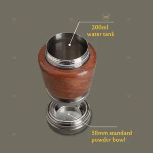 Gzzt Pneumatic Coffee Machine Air Pressure Coffee Maker 42mm 58mm Powder Bowl Espresso Machine Portable For 1.webp