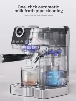 Hibrew 3 In 1 Semi Automatic Espresso Cappuccino Latte Coffee Machine Automatic Milk Froth Ground Coffee 5.webp