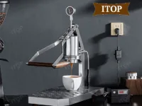 Itop Hpem 3 Manual Lever Espresso Maker With Temperature Real Time Display Pid Control 9 Bar.webp