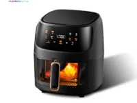 Microdata Air Fryer Qf606 6l Visible Oil Free Air Fryer 6l Capacity 1350w Multi Function Hot.webp