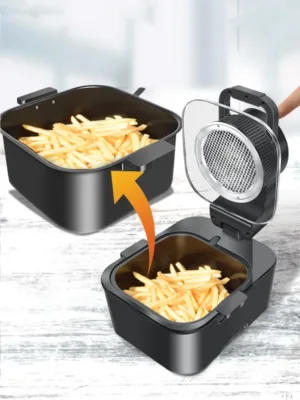 New Visual Air Fryer Home Intelligent Large Capacity 9l Automatic Intelligent Oven Potato Chips Integrated Machine 3.webp