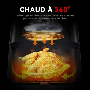 Oil Free Air Fryer Monmecd 5 5l 1700w Temperature Adjustable Window Visible 2.webp