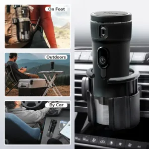 Portable Coffee Maker Miui Small Espresso Machine Dc12v Travel Coffee Maker For Car Outdoors Camping Backpacker 5.webp