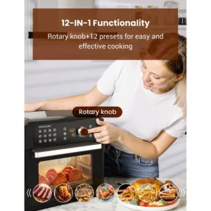 Proscenic T31 1700w Air Fryer Oven 15l Large Capacity 12 Presets 360 Degree Air Circulation Health 1.webp