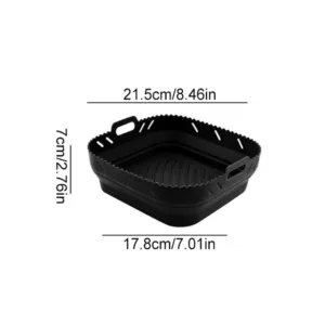 Square Hot Air Fryer Accessories Metal Oven Baking Rack Cooking Grill Holder For Cosori Instant Vortex.jpg 640x640 3.webp