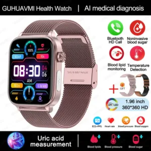 2024 New Ecg Ppg Uric Acid Non Invasive Blood Glucose Smartwatch Men Bluetooth Call Heart Rate.jpg 640x640 11.webp