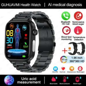 2024 New Ecg Ppg Uric Acid Non Invasive Blood Glucose Smartwatch Men Bluetooth Call Heart Rate.jpg 640x640 12.webp