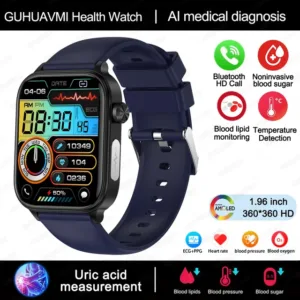 2024 New Ecg Ppg Uric Acid Non Invasive Blood Glucose Smartwatch Men Bluetooth Call Heart Rate.jpg 640x640 2.webp