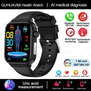 2024 New Ecg Ppg Uric Acid Non Invasive Blood Glucose Smartwatch Men Bluetooth Call Heart Rate.jpg 640x640.webp