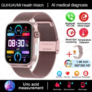 2024 New Ecg Ppg Uric Acid Non Invasive Blood Glucose Smartwatch Men Bluetooth Call Heart Rate.jpg 640x640 7.webp