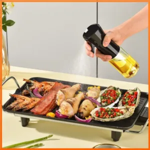 220ml Oil Spray Bottle With Brush Kitchen Essential Olive Acid Sprayer For Cooking Bbqbaking Oil Dispenser 1.webp