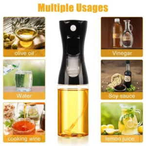 220ml Oil Spray Bottle With Brush Kitchen Essential Olive Acid Sprayer For Cooking Bbqbaking Oil Dispenser 5.webp