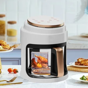 3l Air Fryer Visual Oil Free Electric Fryer Multi Functional Automatic Household 360 Baking Led Touchscreen 4.webp