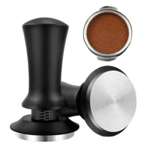 51mm 53mm 58mm Espresso Coffee Tamper Stainless Steel Flat Thread Base Internal Spring Design Balanced Fixed.jpg 640x640.webp