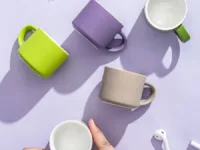 Ajoutez de la couleur à vos pauses café avec cet ensemble de tasses à café en céramique de 80 ml. Idéal pour espresso, moka, thé ou comme cadeau original et élégant
