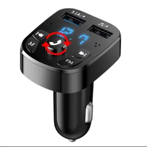 Car Fm Transmitter Bluetooth 5 0 Aux Handsfree Wireless Car Kit Dual Usb Car Charger Auto.jpg 640x640.webp
