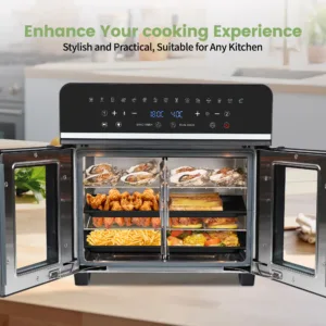 Dual Zone Hot Air Fryer 23 L Hot Airfryer Xxl Oven 2200 W With Led Touch 2.webp