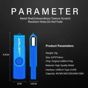 High Speed Type C Usb 3 0 Flash Drive 64gb Rotatable Otg Pen Drive 32gb Free 3.webp