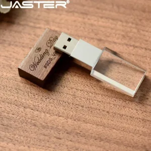 Jaster Crystal Wooden Usb Flash Drive Pen Drive U Disk Memory Stick Pendrive 4gb 8gb 16gb 4.webp