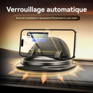 Joyroom Dashboard Car Phone Holder Universal 360 Rotation Silicone Phone Mount One Handed Operation Phone Holder 1.webp