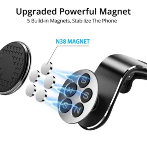 Magnetic Car Phone Holder Mobile Support For The Car Cell Phone Support Mobile Door For Auto 4.webp