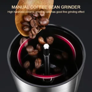 Manual Coffee Grinder High Quality Hand Coffee Mill With Ceramic Grinding Core Adjustable Home Portable Coffee 10.webp
