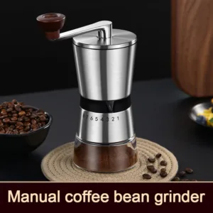Manual Coffee Grinder High Quality Hand Coffee Mill With Ceramic Grinding Core Adjustable Home Portable Coffee 8.webp