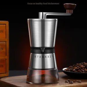 Manual Coffee Grinder High Quality Hand Coffee Mill With Ceramic Grinding Core Adjustable Home Portable Coffee 9.webp