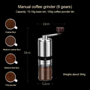 Manual Coffee Grinder High Quality Hand Coffee Mill With Ceramic Grinding Core Adjustable Home Portable Coffee.jpg 640x640 2.webp
