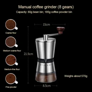Manual Coffee Grinder High Quality Hand Coffee Mill With Ceramic Grinding Core Adjustable Home Portable Coffee.jpg 640x640 3.webp