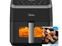 Midea Hot Air Fryer 5l Capacity Heatxpress Technology 90 Less Oil Energy And Time Saving With.webp