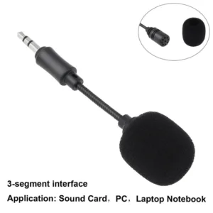 Mini 3 5mm Jack Flexible Capacitance Microphone Mic For Mobile Phone Pc Laptop Notebook.jpg 640x640.webp