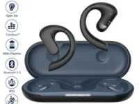 Découvrez les OneOdio OpenRock S : écouteurs sans fil à conduction par l'air, 60h d'autonomie, Écouteurs Bluetooth 5.3, 4 micros AI, son TubeBass™, résistants à l'eau (IPX5). Parfaits pour le sport !