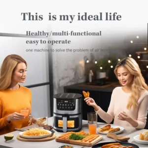Smart Air Fryer Electric Visual Window 7l Oil Free Air Fryer Automatic Household Kitchen 360 Baking 1.webp