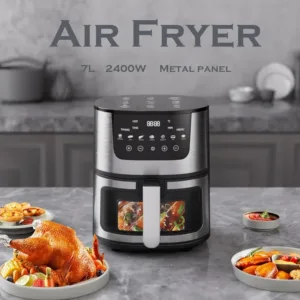 Smart Air Fryer Electric Visual Window 7l Oil Free Air Fryer Automatic Household Kitchen 360 Baking 4.webp