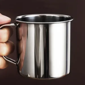 Stainless Steel Cup Portable Coffee Cup Camping Travel Mug Metal Coffee Mug Water Drinking Cup Milk 3.webp
