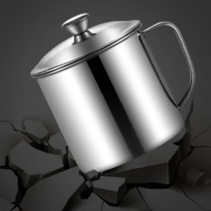 Stainless Steel Cup Portable Coffee Cup Camping Travel Mug Metal Coffee Mug Water Drinking Cup Milk 4.webp