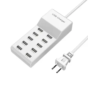 Usb Charger 10 Port Usb Charging Station For Multi Devices 50w Usb Hub Adapter For Iphone.jpg 640x640 1.webp
