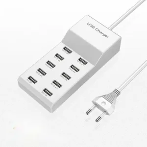 Usb Charger 10 Port Usb Charging Station For Multi Devices 50w Usb Hub Adapter For Iphone.jpg 640x640.webp