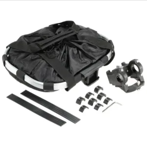 Panier Avant de Vélo 2 en 1 pour Petit Chien – Sac de Transport Détachable et Pliable – Guidon VTT, Charge 5 kg, Polyester Résistant Env. gratuit – Image 4