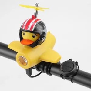 🟡 Phare de Vélo avec Klaxon & Petit Canard Jaune – Sécurité et Fun sur la Route – Image 8