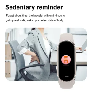 Montre Connectée M8 – Étanche, Cardiofréquencemètre, Pression Artérielle, Sport & Santé Env. gratuit dès 10€ – Image 3