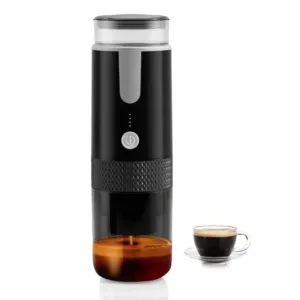 Machine à Café Portable DONIRT – Électrique, Rechargeable, Compatible Capsules & Café Moulu – Idéal pour Voyage, Camping, Bureau Env. gratuit – Image 5
