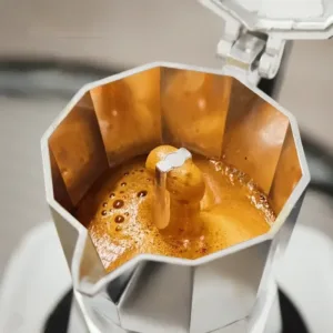 Cafetière Moka Italienne Rétro en Aluminium – 600ml, Pot Octogonal pour Espresso Authentique Env. Gratuit – Image 5