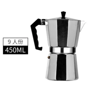 Cafetière Moka Italienne Rétro en Aluminium – 600ml, Pot Octogonal pour Espresso Authentique Env. Gratuit – Image 7
