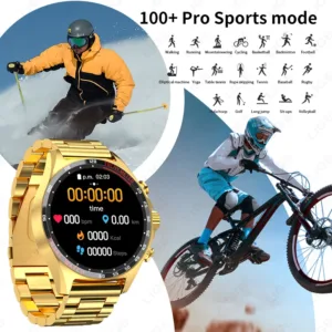 Montre Connectée de Sport SK27 IP68 – GPS, Appels Bluetooth, Écran AMOLED 1.52", Suivi Santé & Assistant Vocal Liv. gratuit – Image 5