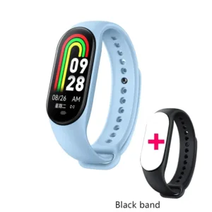 Montre Connectée M8 – Étanche, Cardiofréquencemètre, Pression Artérielle, Sport & Santé Env. gratuit dès 10€ – Image 11