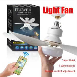 Découvrez notre plafonnier LED 40W avec ventilateur intégré et télécommande. Luminaire moderne, silencieux, dimmable, idéal pour salon, chambre ou bureau. Livraison rapide en gros