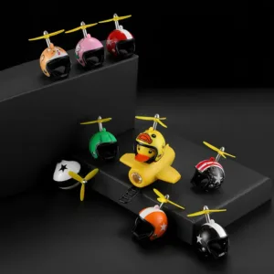 🟡 Phare de Vélo avec Klaxon & Petit Canard Jaune – Sécurité et Fun sur la Route – Image 3